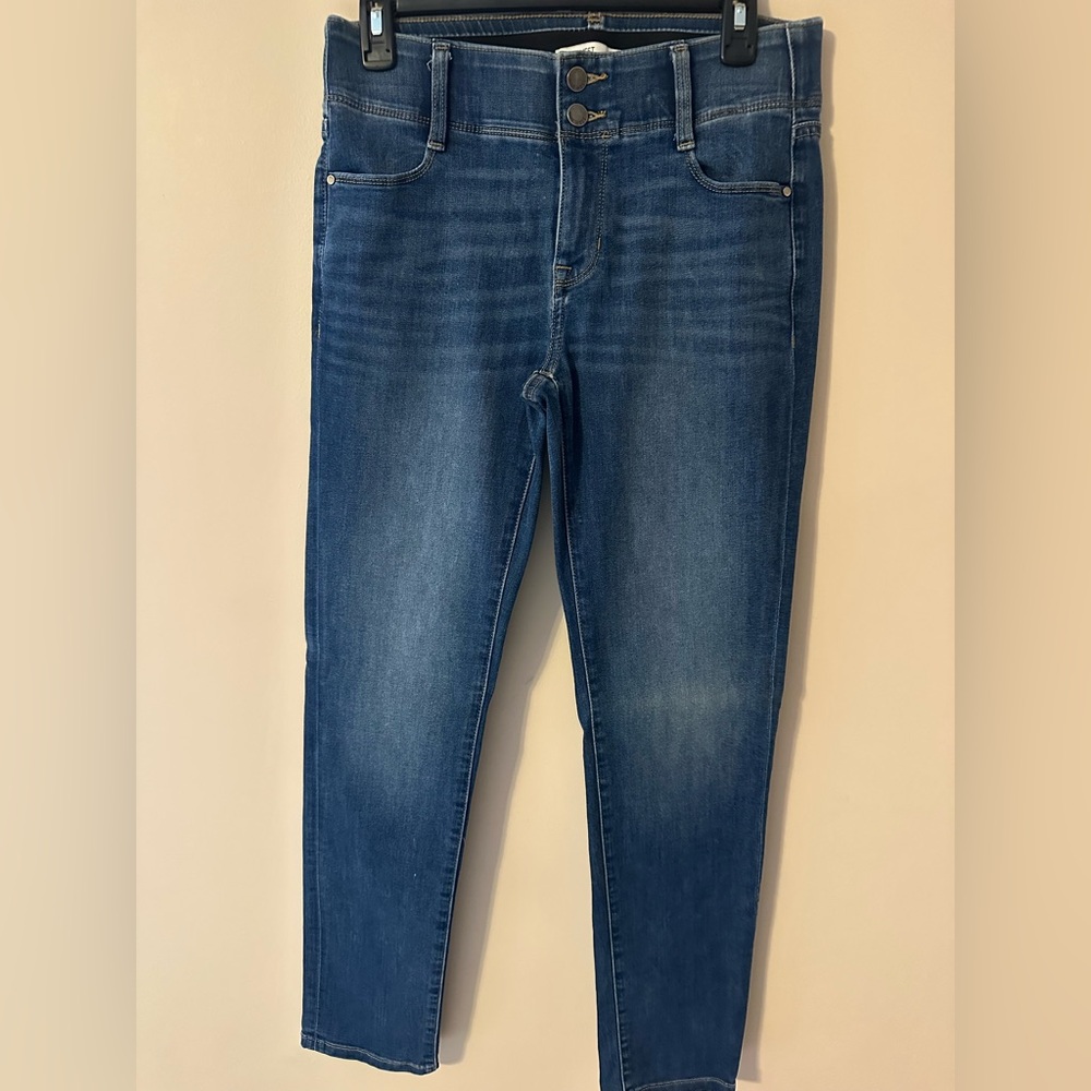 Nine West Dark Blue Ankle Jeans